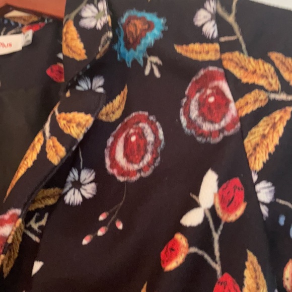 Order plus floral print blazer jacket size S long - Picture 5 of 14